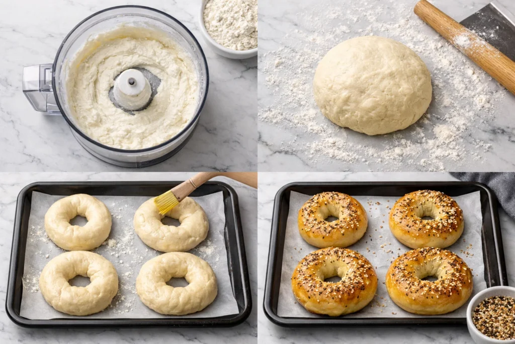 cottage cheese bagels