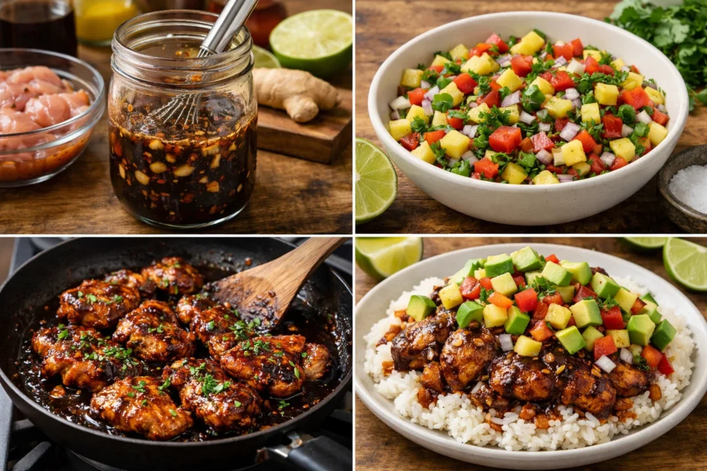 Pineapple Chicken and Rice