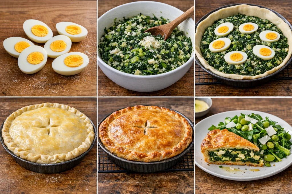 Easter spinach pie