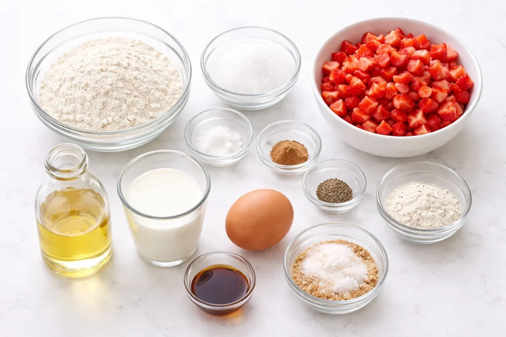 Perfect Strawberry Muffins – Moist & Easy Recipe 2 Perfect Strawberry Muffins