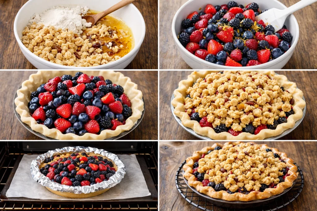 Strawberry-Rhubarb Galettes 3 Strawberry-Rhubarb Galettes