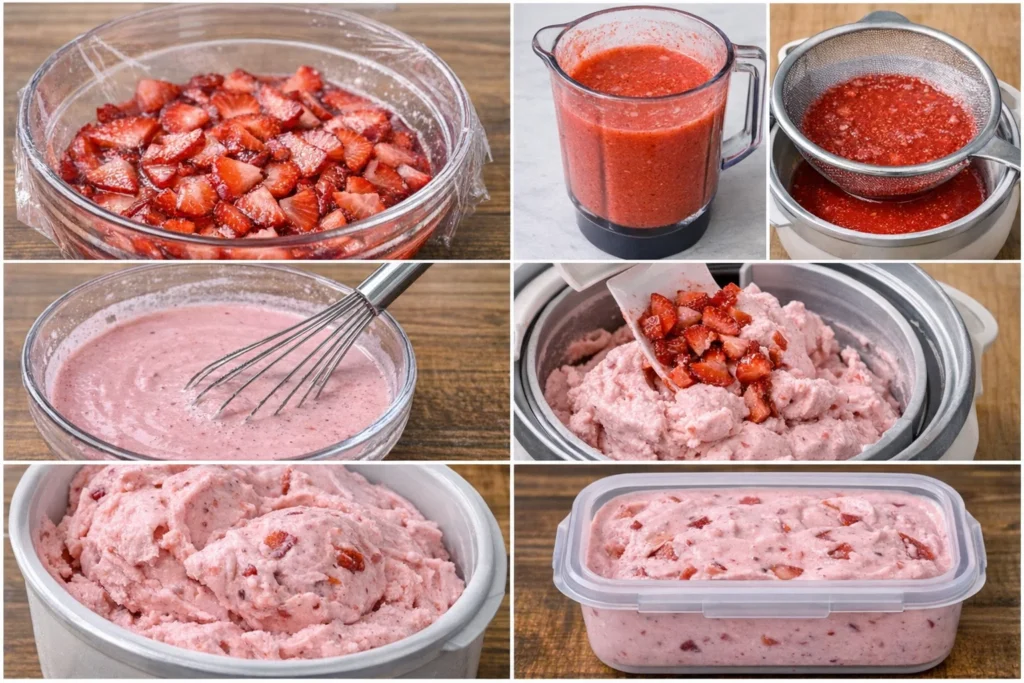 Strawberry Ice Cream