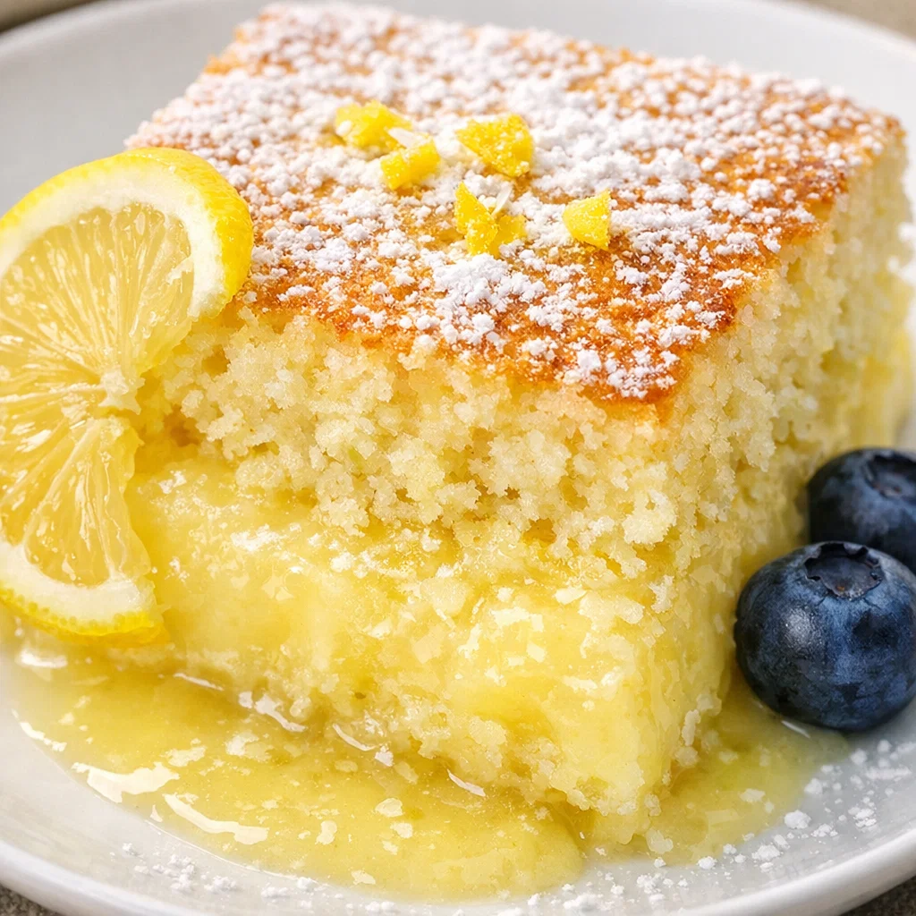 Lemon Pudding Cake
