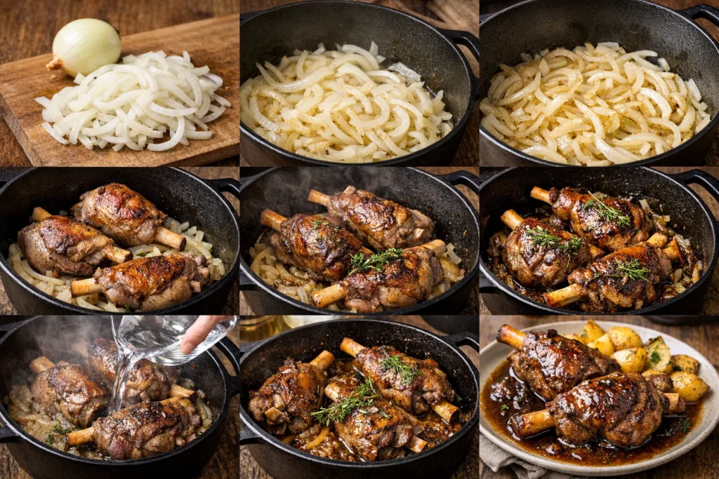 Souris d’Agneau Confites