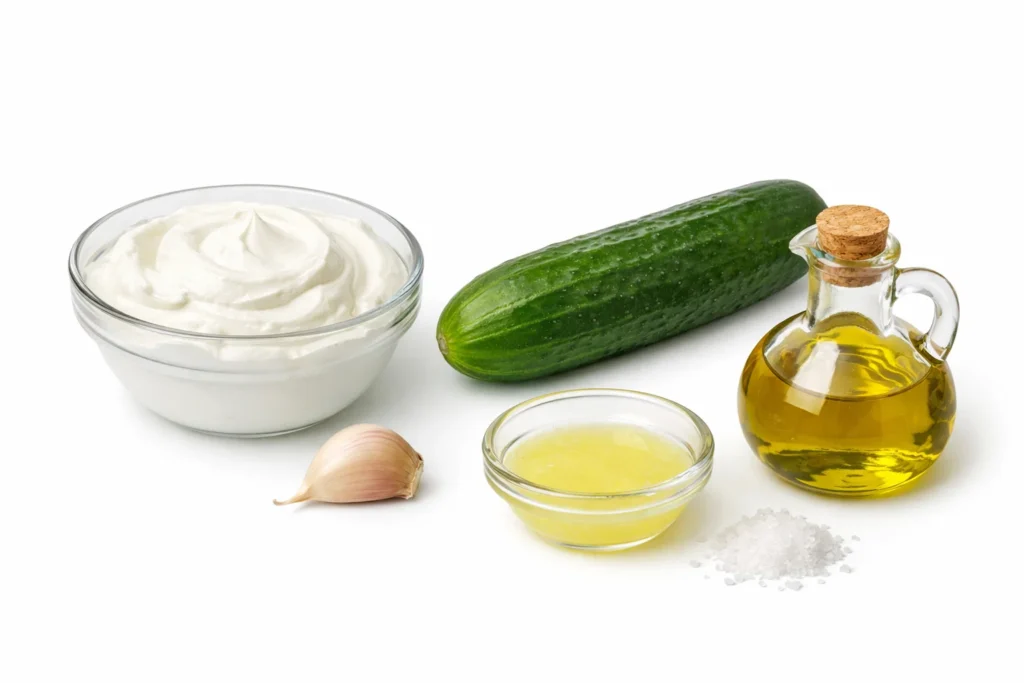 Sauce grecque au concombre