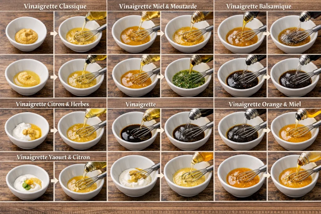 6 Vinaigrettes Maison pour Sublimer vos Salades