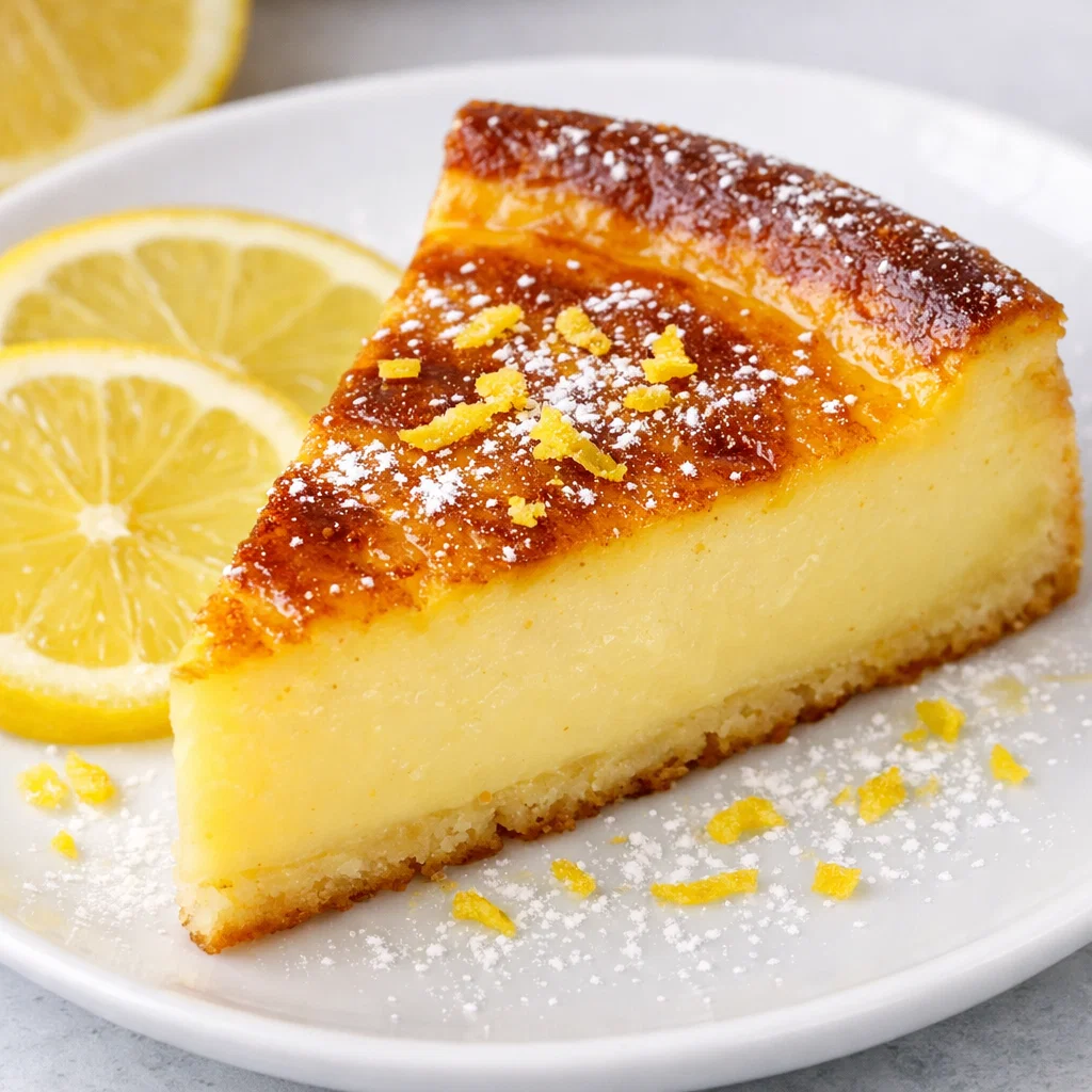 Flan au citron très facile à faire
