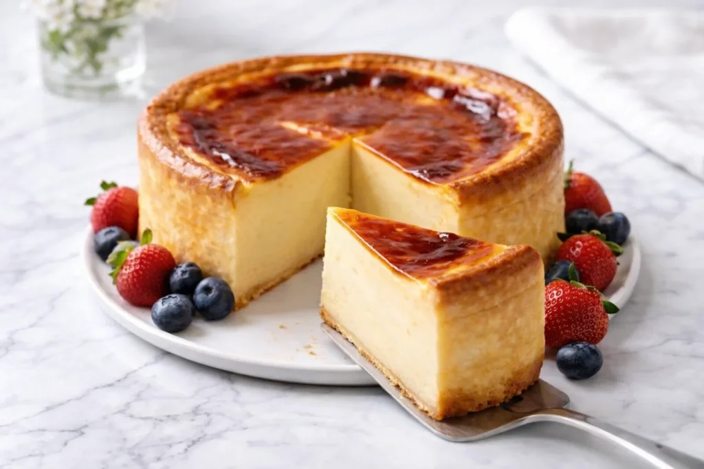 Un flan très crémeux, bien épais et fondant, comme chez le pâtissier. 4 Un flan très crémeux