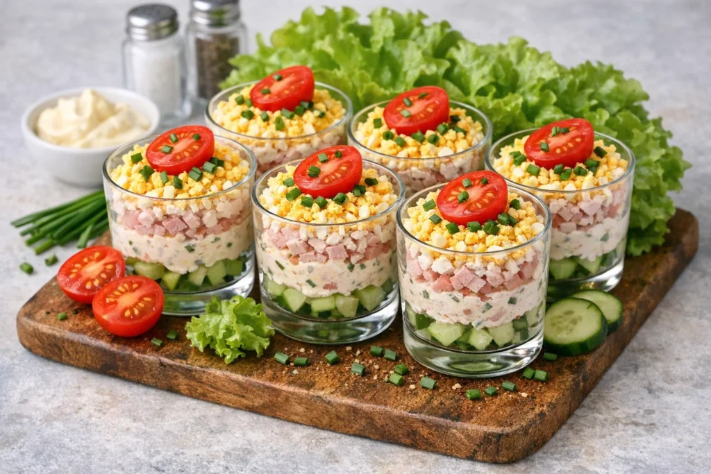 Verrines mimosa ultra gourmandes