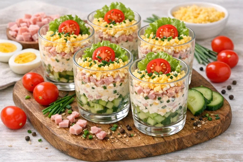 Verrines mimosa ultra gourmandes