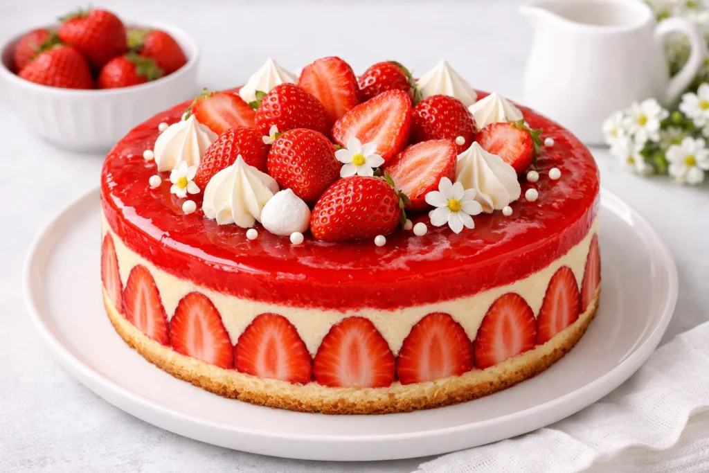 Fraisier gourmand – Garniture 4 Fraisier gourmand – Garniture