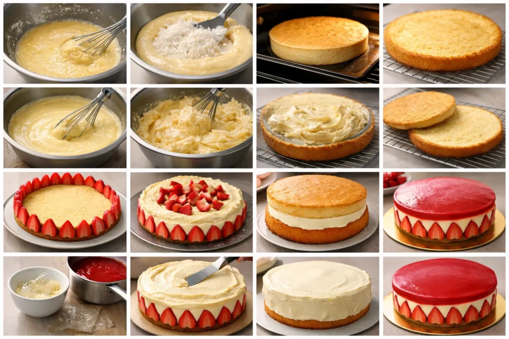 Fraisier gourmand – Garniture 3 Fraisier gourmand – Garniture