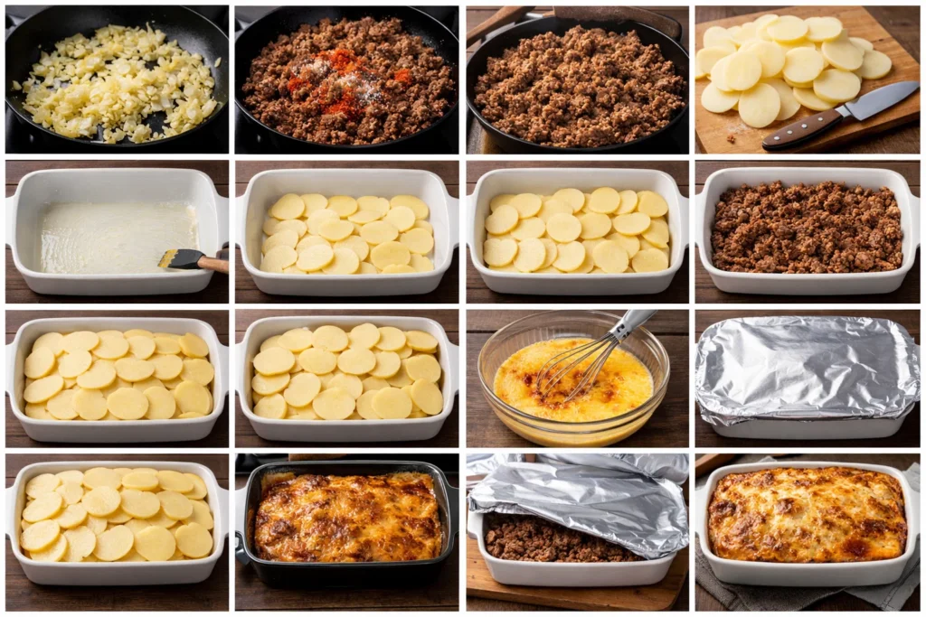 Gratin Familial au Bœuf